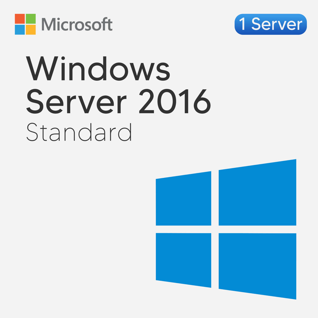 Microsoft Windows Server 2016 Standard  - Lifetime License Key GetDigiMarket
