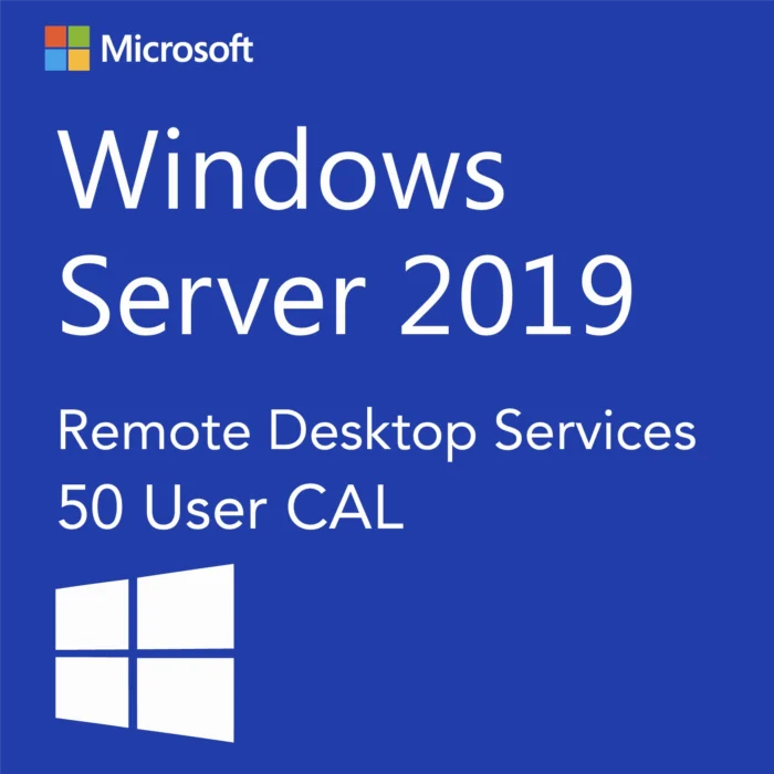 Windows Server 2019 Remote Desktop Services 50 User CAL