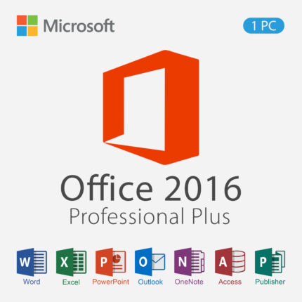 Microsoft Office Professional Plus 2016 for 1 PC Instant Download GETDIGIMARKET