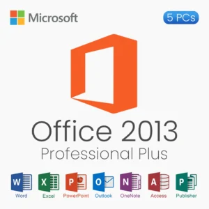 Microsoft Office 2013 Professional Plus – Lifetime License