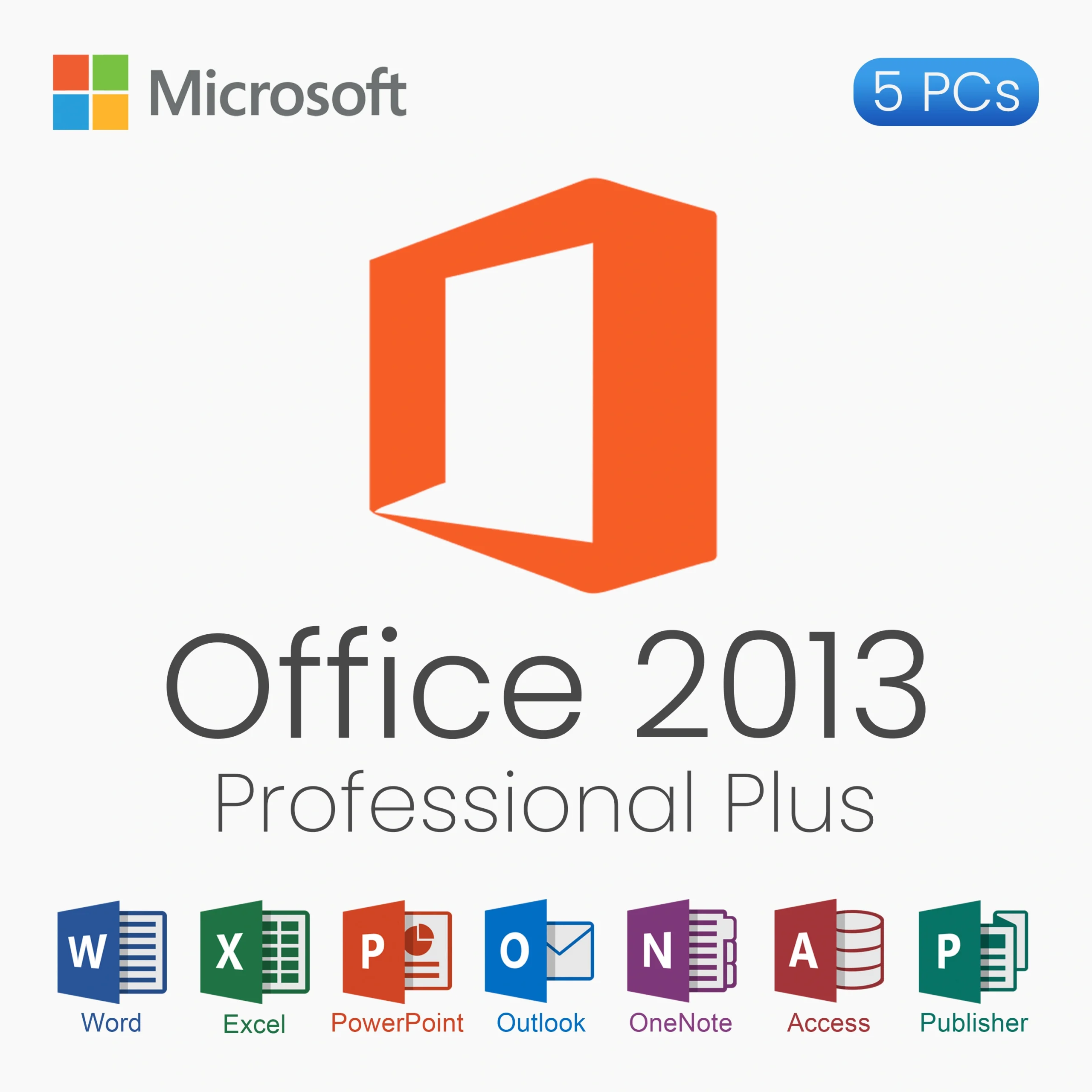Microsoft Office 2013 Professional Plus – Lifetime License