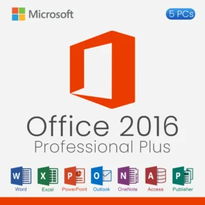 Microsoft Office 2016 Professional Plus 5PC - GetDigiMarket