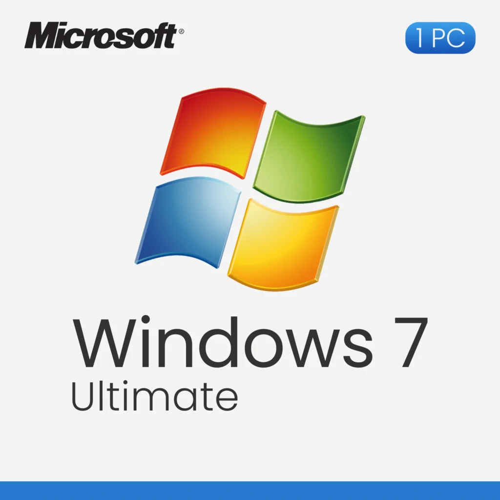 Windows 7 Ultimate license key – official Microsoft product
