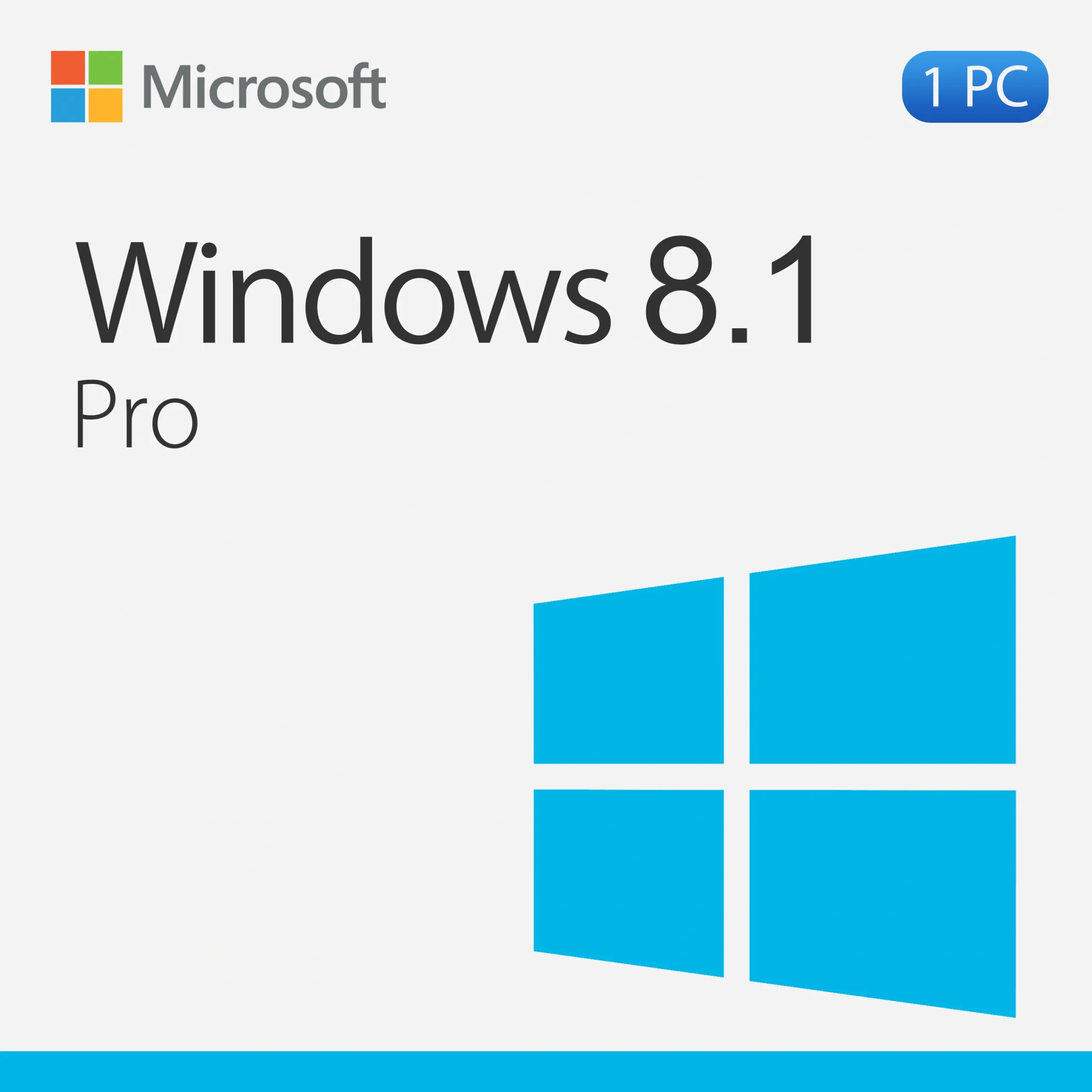 Microsoft Windows 8.1 Pro For 1PC – GetDigiMarket