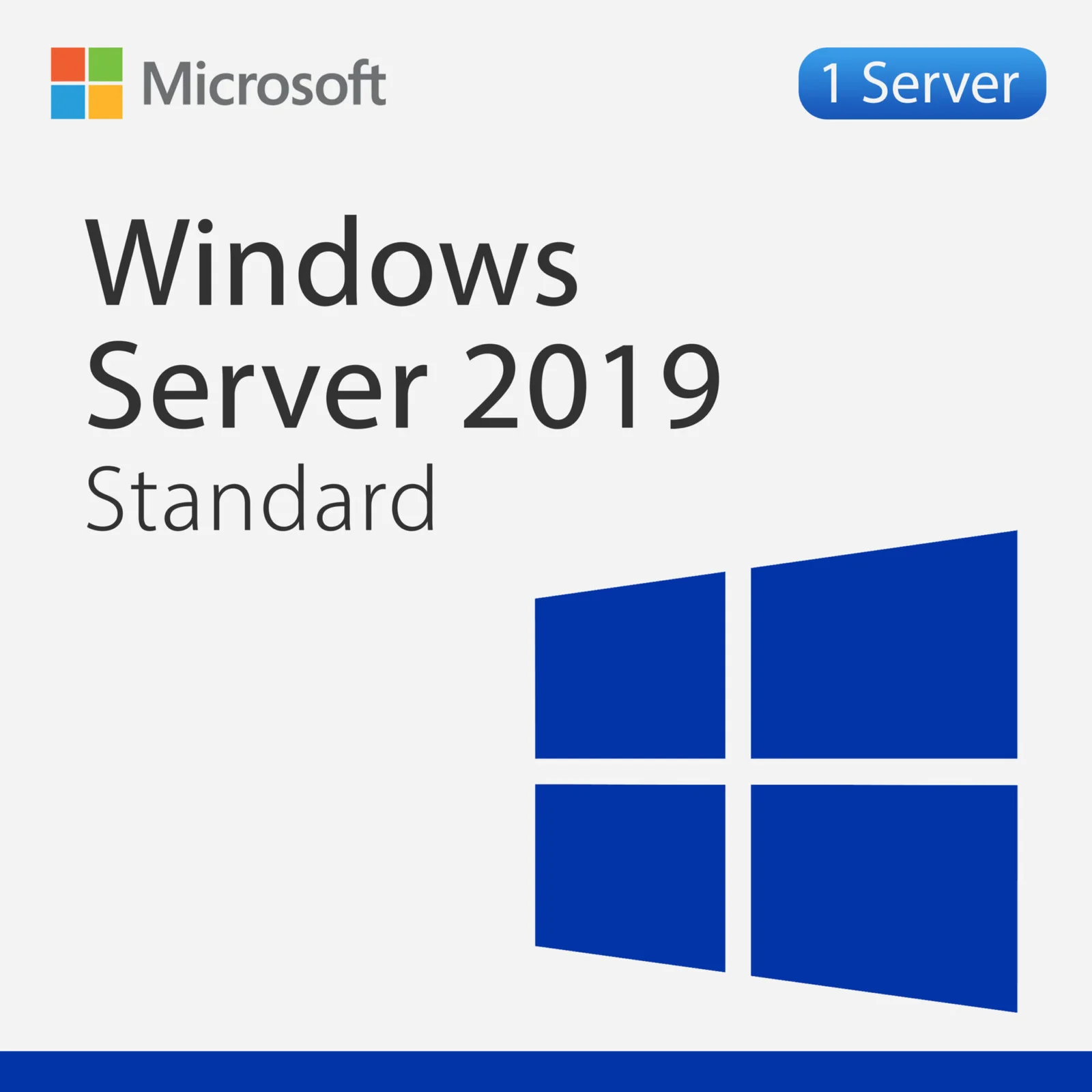 Microsoft Windows Server 2019 Standard For 1PC - GetDigiMarket