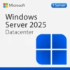Microsoft Windows Server 2025 Datacenter For 1PC - Lifetime License