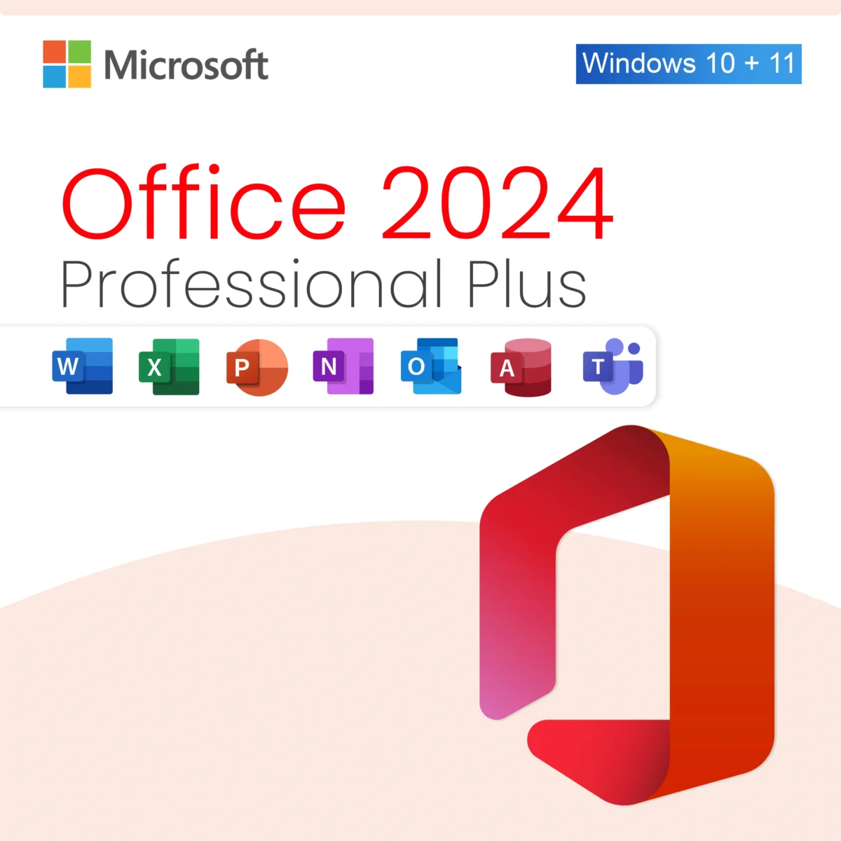 microsoft office 2024 professional plus for 1PC