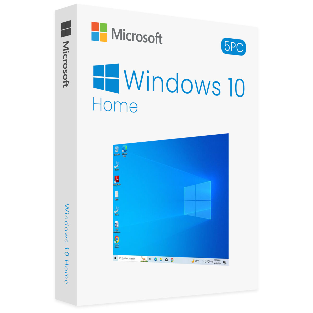 Windows 10 Home 5 PC Lifetime Product Key
