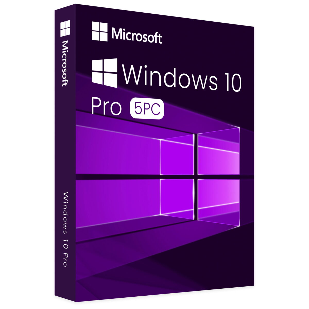Windows 10 Pro License for 5 PCs