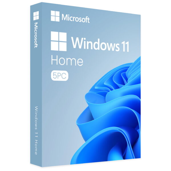 Windows 11 Home Lifetime License Activation Key for 5 PCs – Official Microsoft License