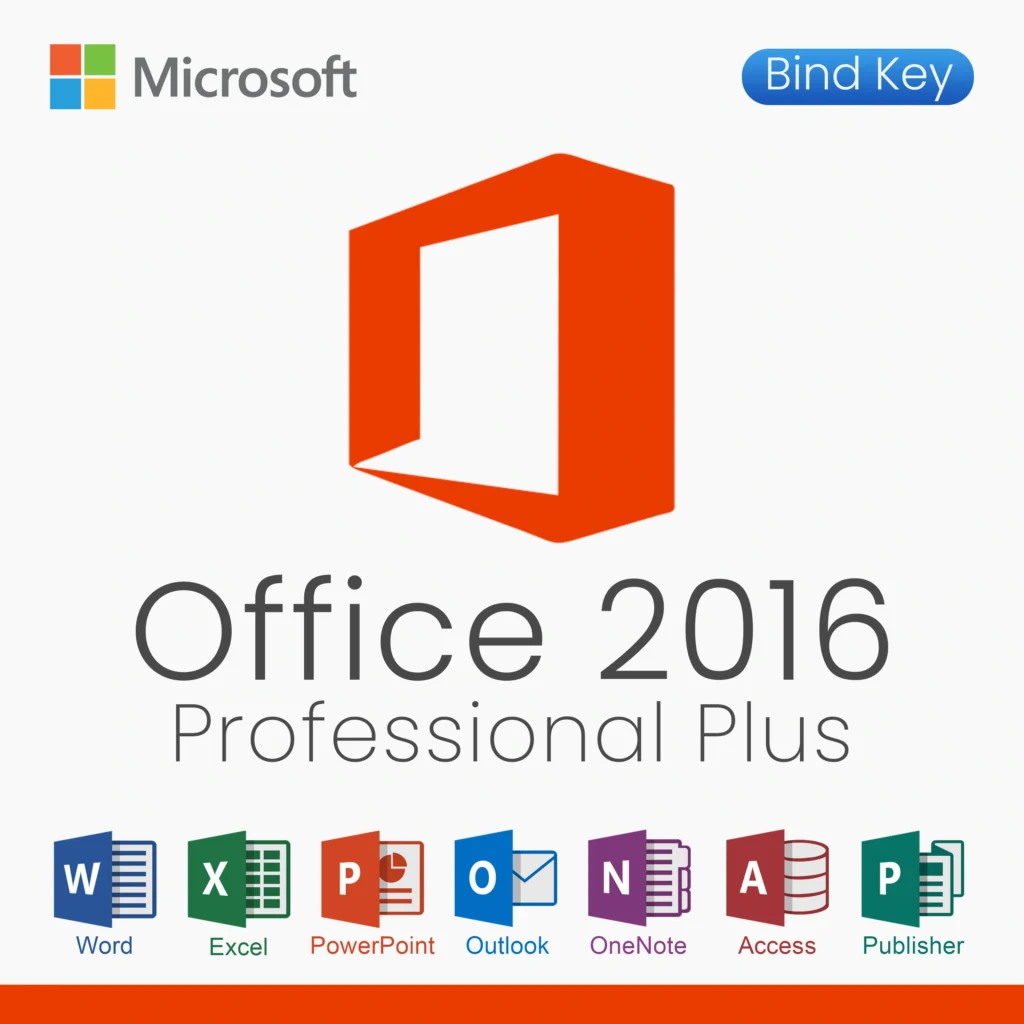 Microsoft Office 2016 Professional Plus – Bind Key GetDigiMarket