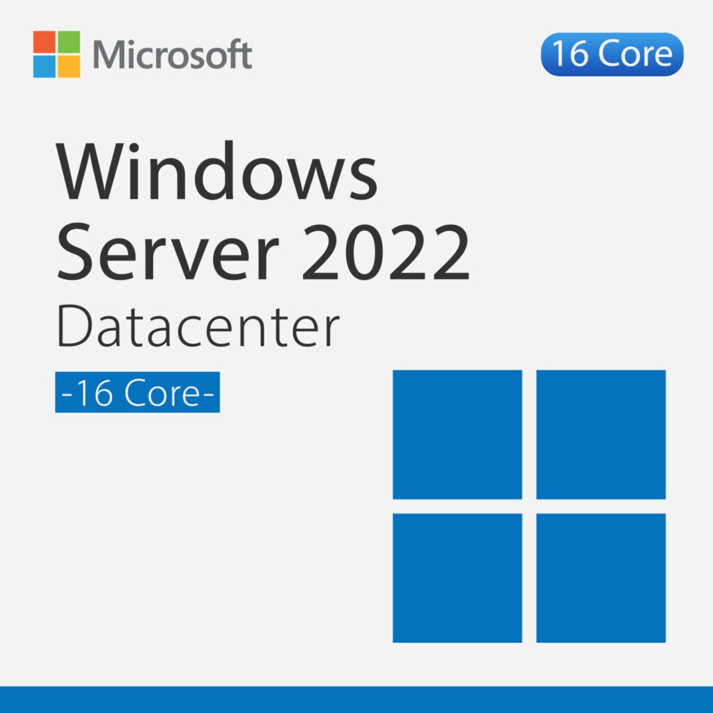 Microsoft Windows Server 2022 Datacenter 16 core - Lifetime License Key GetDigiMarket